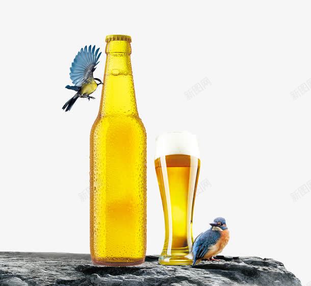 夏天啤酒png免抠素材_88icon https://88icon.com 啤酒杯 啤酒瓶 夏天素材 玻璃杯 石头 酒 饮料 鸟类 鹦鹉