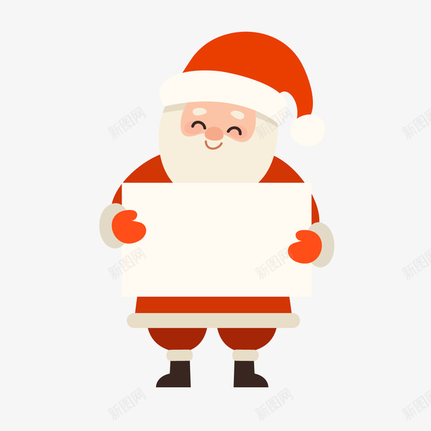 一个拿着白纸的圣诞老人png免抠素材_88icon https://88icon.com 卡通 圣诞树 圣诞老人 圣诞节 礼物 雪橇车 驯鹿