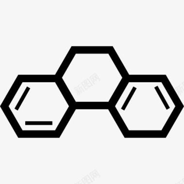 六边形的轮廓Hexagons图标图标