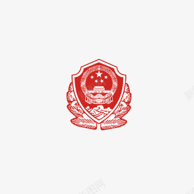 工会标志警徽总工会会标logo矢量图图标图标