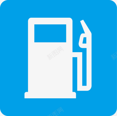 UI图标加油机加油站的标志矢量图图标图标