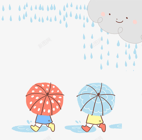 可爱卡通插图下雨天走在路上的孩png免抠素材_88icon https://88icon.com 下雨动画 下雨天 乌云 卡通插图 可爱 可爱卡通插图下雨天走在路上的孩子免费下载 孩子 走在路上 雨滴