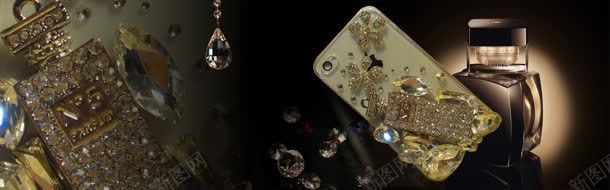 水晶手机壳背景背景