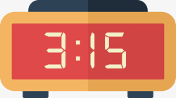 扁平化钟表扁平化定时器矢量图图标高清图片
