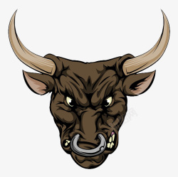 免抠公牛标志公牛logo图标高清图片