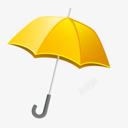 卡通雨伞雨季矢量图素材