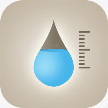 多云天气手机湿度计天气logo图标图标