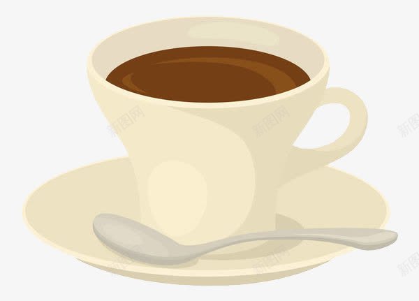 盘子上咖啡杯与勺子png免抠素材_88icon https://88icon.com coffee 冲饮 勺子 卡布基诺 卡通 咖啡 咖啡杯 抵抗困意 振奋精神 提神 热的 热饮 苦的 饮料
