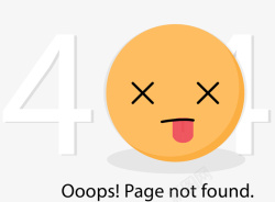 404插画卡通时尚网页报错提示矢量图高清图片