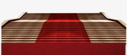 红地毯楼梯楼梯高清图片