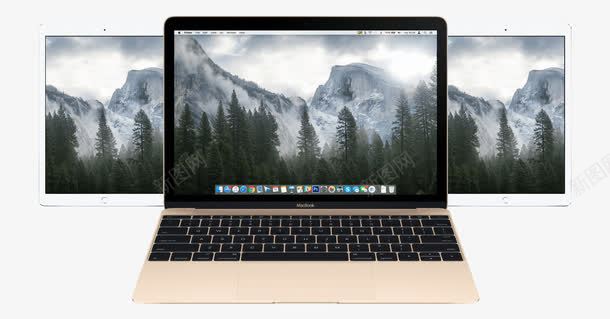 金色的macbookpng免抠素材_88icon https://88icon.com macbook 土豪 经典 金色