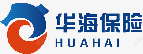 企业LOGO标志矢量华海保险logo矢量图图标图标