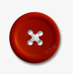 大衣扣红色button高清图片