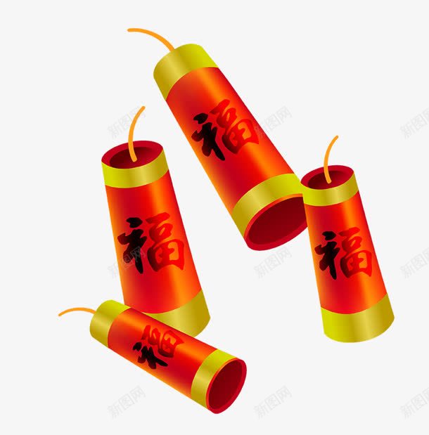 鞭炮png免抠素材_88icon https://88icon.com PNG 分层 炮仗 鞭炮