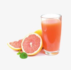 柚子饮品一杯好喝的红色西柚茶大图高清图片