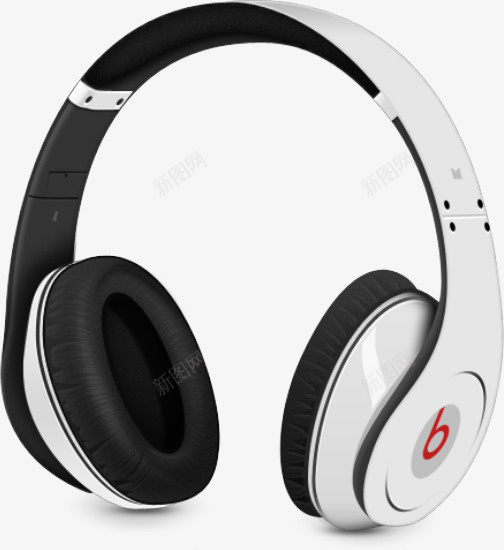 实物黑白色魔声耳机png免抠素材_88icon https://88icon.com Beats hifi耳机 产品实物 奢侈品耳机 立体声耳机 高端耳机 魔声耳机