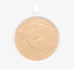 减肥粉煳杯子里的魔芋粉高清图片
