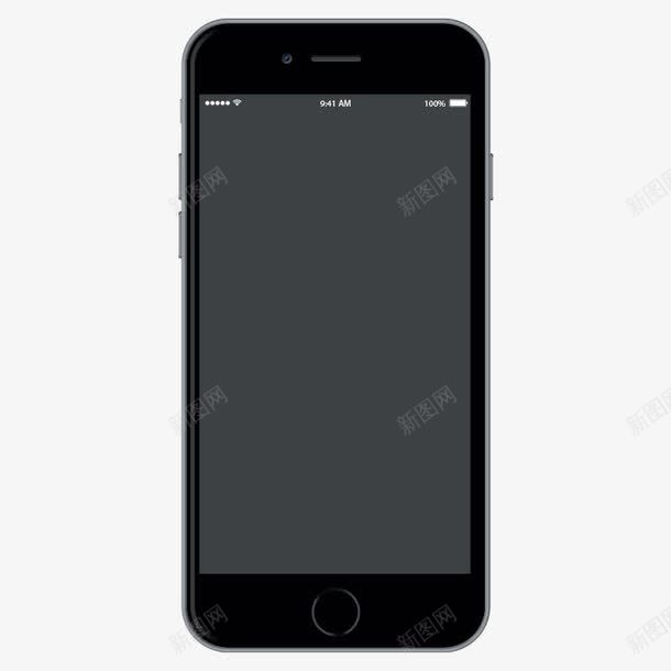 手机png免抠素材_88icon https://88icon.com iphone6 手机 手机模型 黑色