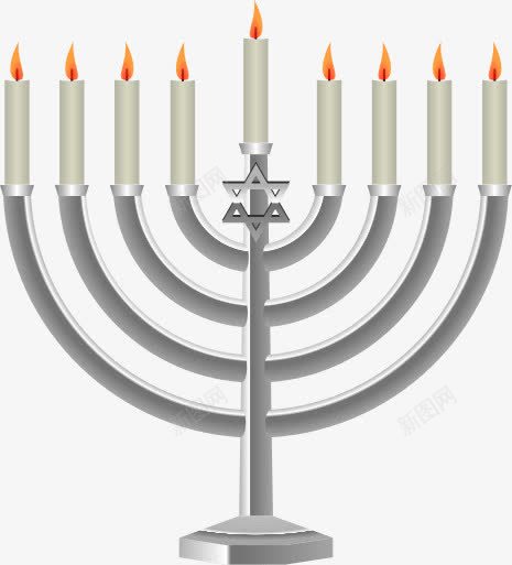 光明节烛台png免抠素材_88icon https://88icon.com Hanukkah 九枝灯台 以色列 光明节 烛台 节日庆典