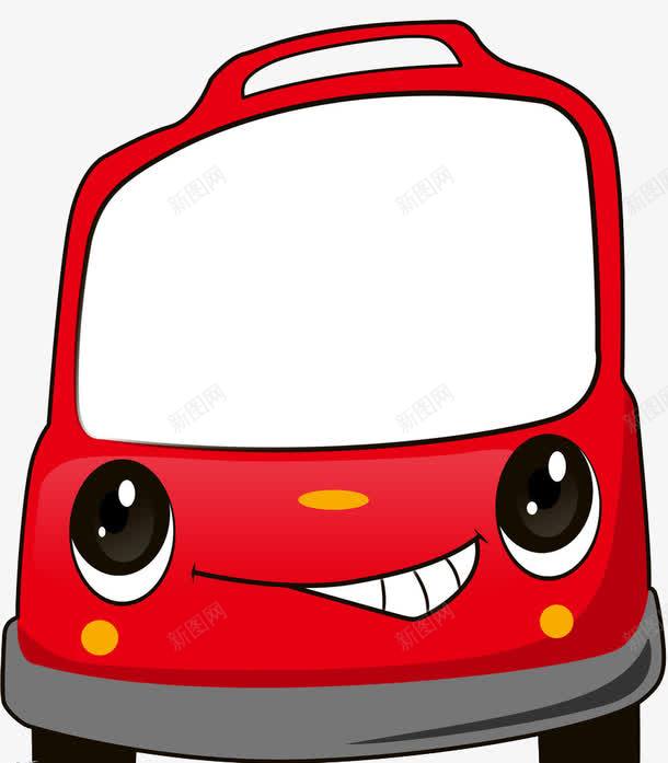 可爱红色小汽车png免抠素材_88icon https://88icon.com 公共汽车 卡通 幼儿园 广告设计 教具 教学 设计