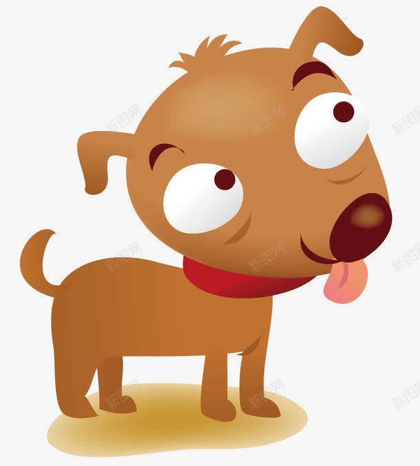 可爱的小狗png免抠素材_88icon https://88icon.com 伸舌头 动物 卡通 卡通动物 可爱的小狗 小狗