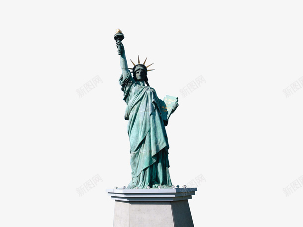 美国自由女神png免抠素材_88icon https://88icon.com 女神 标志 神像 美国 自由
