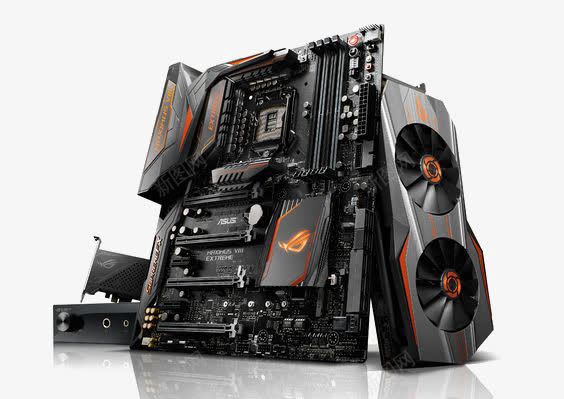 高端电脑硬件png免抠素材_88icon https://88icon.com 显卡 玩家国度 高端主板 高端显卡