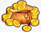 金币png免抠素材_88icon https://88icon.com UI设计常用游戏 手游 游戏金币 金币 金币素材