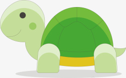 乌龟小岛图卡通乌龟矢量图高清图片