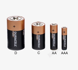 正负极电池四节电池高清图片