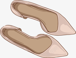 女鞋智能鞋子矢量图素材