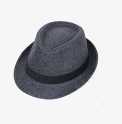 经典复古爵士帽新款时尚绅士帽高清图片