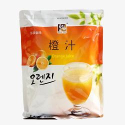东县速溶橙汁果汁粉素材