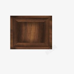 木框格子展示柜盒子匣子素材