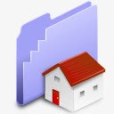 home回家文件夹建筑主页房子如果第二图标图标
