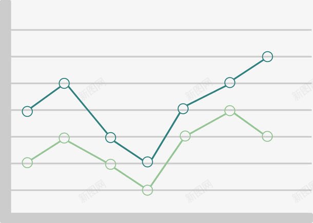 创意统计数据折线图png免抠素材_88icon https://88icon.com 二维 分布 坐标系 折线 折线图符号 数据