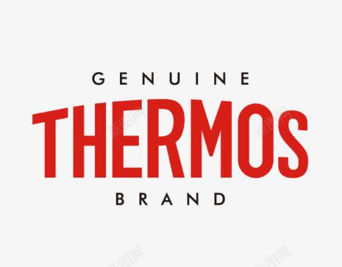 保温水壶THERMOS图标图标