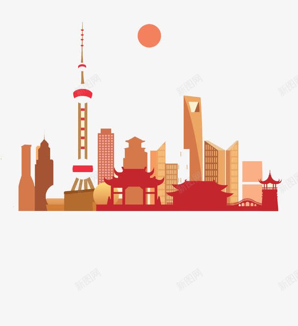 东方明珠建筑png免抠素材_88icon https://88icon.com 东方明珠 中国建筑物 创意 卡通 商务 彩色 手绘 旅游插画