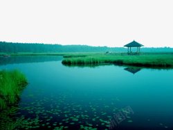 七星湖内蒙古景区七星湖高清图片