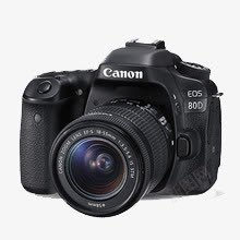 佳能CanonEOS80D单反相机素材
