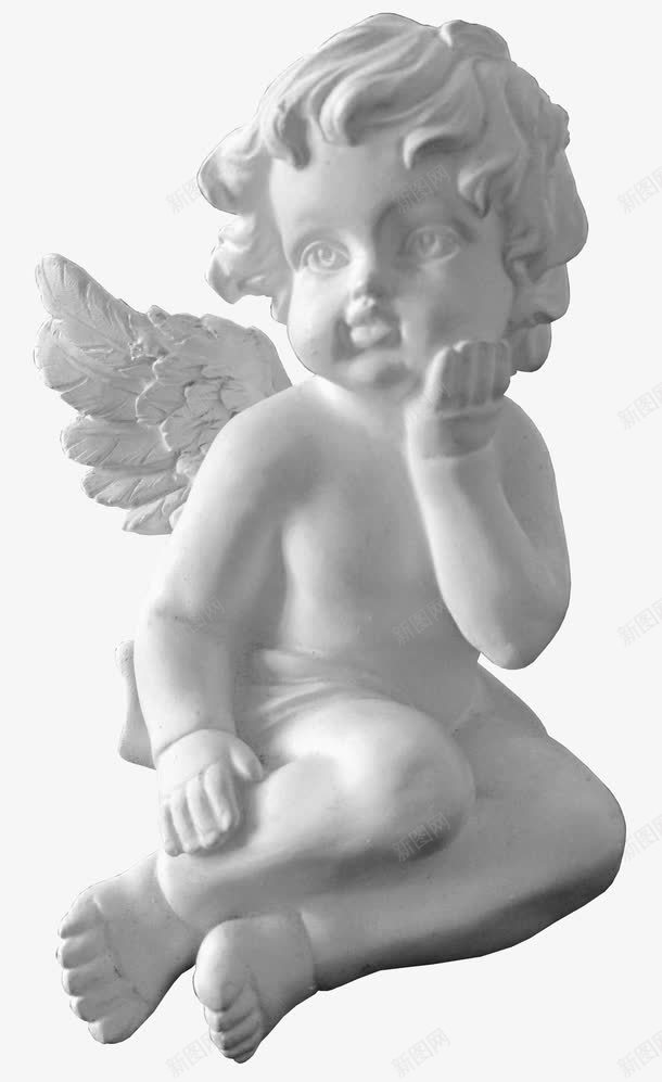 石像png免抠素材_88icon https://88icon.com 天使 欧美 石像 翅膀 雕像 雕塑