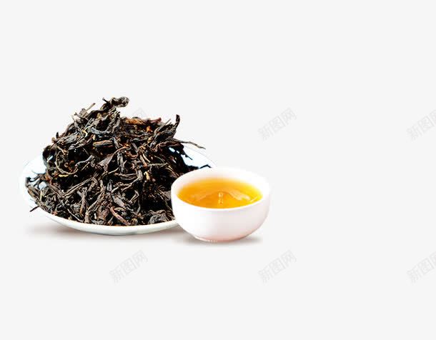 红茶茶叶png免抠素材_88icon https://88icon.com PNG 品味 红茶 茶叶 高档