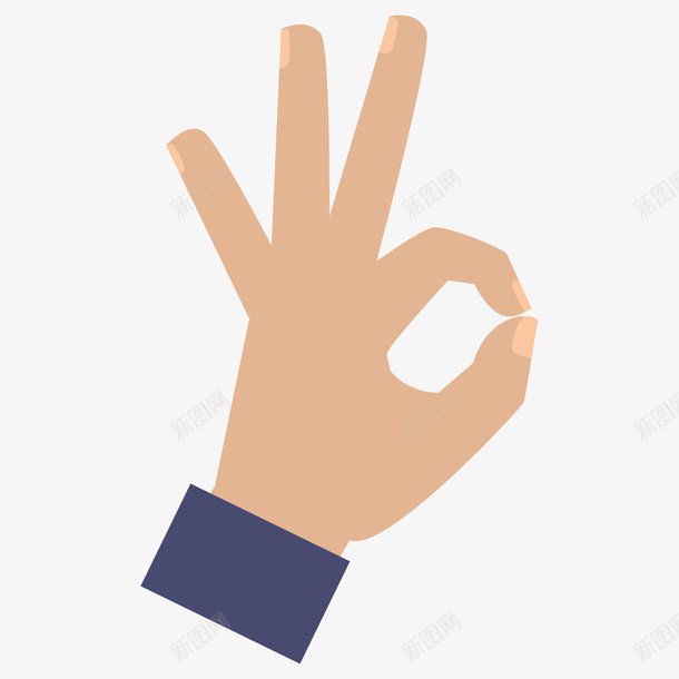 手势动作OK卡通矢量图ai免抠素材_88icon https://88icon.com OK 创意 卡通 卡通手势 手 手部 手部动作 矢量图