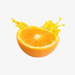 一个橙子创意一个橙子高清图片