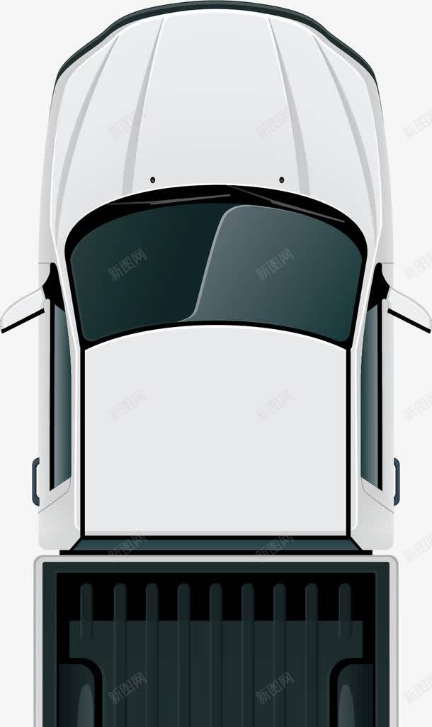白色汽车png免抠素材_88icon https://88icon.com 俯视图 卡车 城市俯视 小型 小汽车俯视 小汽车俯视图