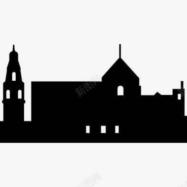 大教堂科尔多瓦清真寺大教堂西班牙图标图标