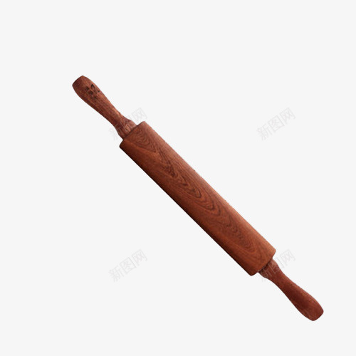 棕色圆形擀面杖png免抠素材_88icon https://88icon.com 创意 圆形 工具 擀面杖 擀面棒 木制品 棕色实木
