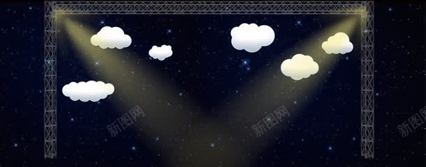 梦幻星空婚礼效果图背景bannerjpg设计背景_88icon https://88icon.com 梦幻星空婚礼效果图白云黑色