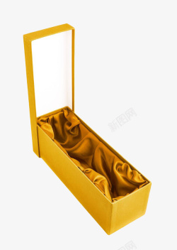 金色礼盒绸缎素材