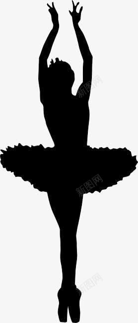 黑色芭蕾舞png免抠素材_88icon https://88icon.com 人物 舞蹈 芭蕾舞 黑色